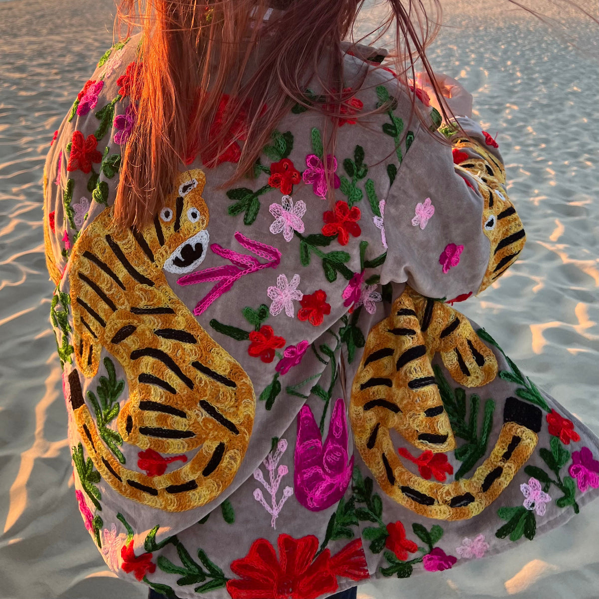 Veste Suzani Tigre